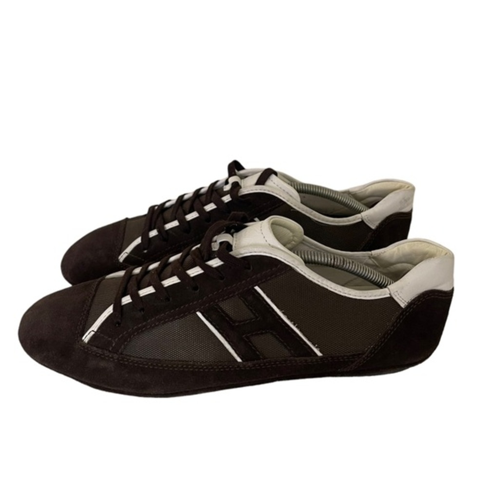 Hogan Sneakers Trainers brown Suede / Mesh Mens Sz 10)  $520